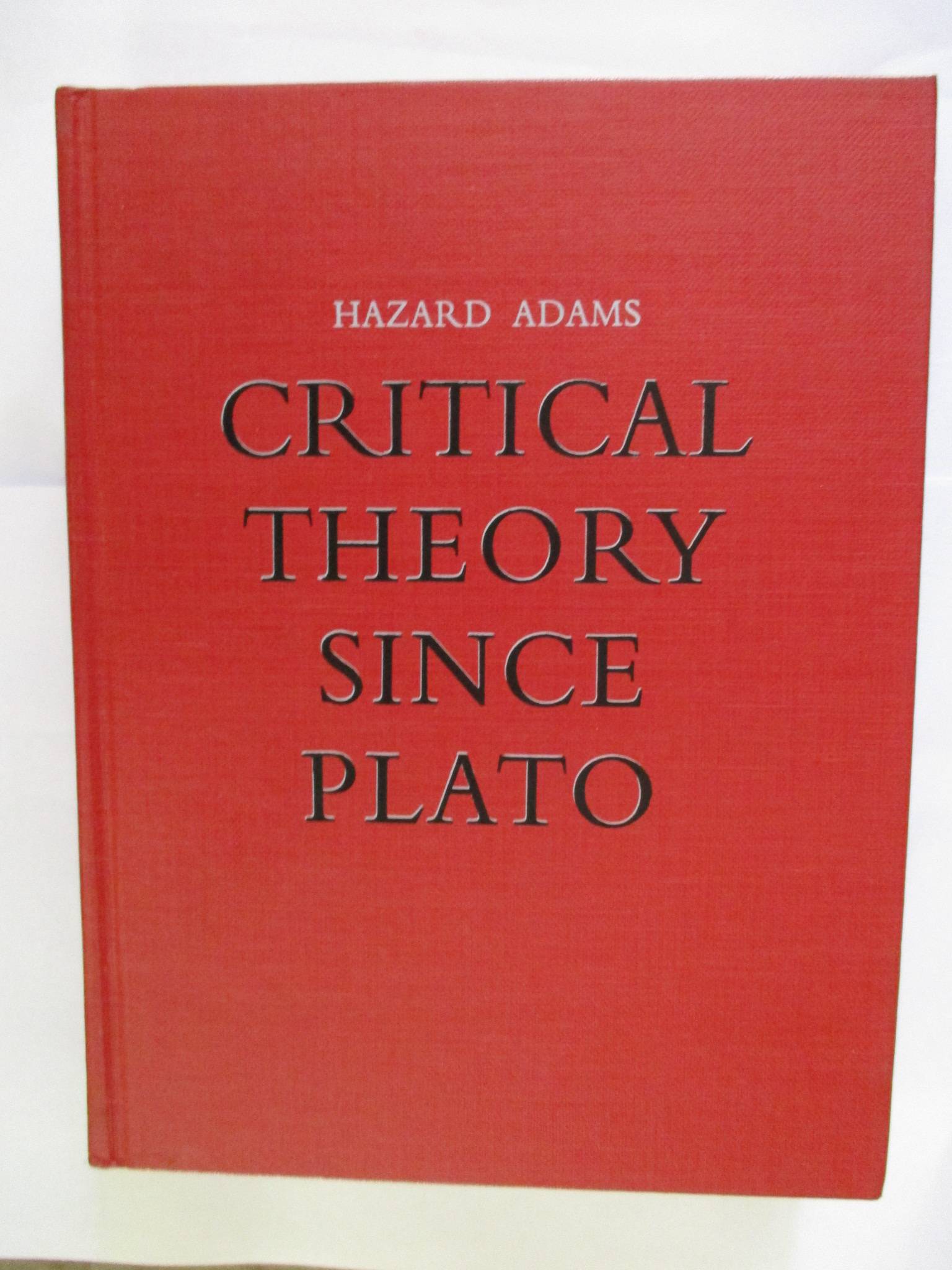 Image for Adams Critical Theory since Plato