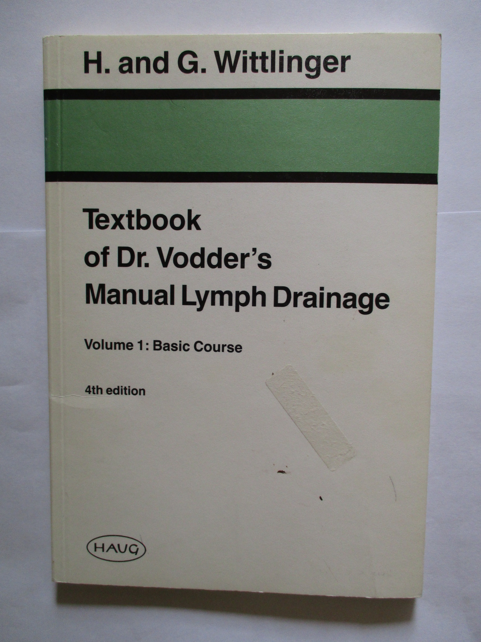 Image for TEXTBOOK OF DR VODDER'S MANUAL LYMPH DRAINAGE